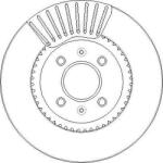 Delphi BG4743C - SET DISCURI - compatibil Hyundai. Kia - Delphi-BG4743C (DELPHIBG4743C)