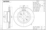 AISIN B6F904S - Disc frana - AISIN-B6F904S (AISINB6F904S)