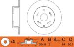 ATE Disc frana spate - stanga / dreapta - HONDA CR - V II. CR - V III. CR - V IV. CR - V V 1.5 - 2.4 09.01 - - ATE-24.0109-0151.1 (ATE24010901511)