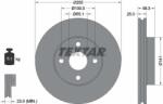Textar 92125803 - Disc frana - PRO - compatibil Toyota - Textar-92125803 (TEXTAR92125803)