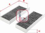 Sofima S 4254 CA - FILTRU AER POLEN CARBON ACTIV - compatibil Peugeot - Sofima-S 4254 CA (SOFIMAS4254CA)