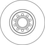 ATE 24.0130-0104.1 - Disc frana Fata - stanga / dreapta - AUDI 100 C4. A6 C4. A8 D2 2.2 - 4.2 08.91 - 09.02 - ATE-24.0130-0104.1 (ATE24013001041)