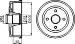 Bosch 0 986 477 135 - TAMBUR FRANA - compatibil 9156697 - BOSCH-0 986 477 135 (BOSCH0986477135)