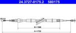 ATE 24.3727-0175.2 - Cable Pull. parking brake - ATE-24.3727-0175.2 (ATE24372701752)