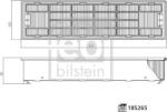 FEBI Bilstein 185265 - Filtru, aer habitaclu - FEBI Bilstein-185265 (FEBIBILSTEIN185265)