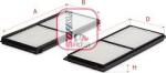 Sofima S 3219 C - Filtru, aer habitaclu - Sofima-S 3219 C (SOFIMAS3219C)