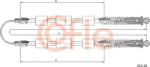 Cofle 321.20 - Cablu, frana de parcare - CABLU. FRANA DE PARCARE - compatibil Fiat - Cofle-321.20 (COFLE32120)
