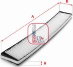 Sofima S 3158 C - FILTRU. AER HABITACLU - compatibil Bmw - Sofima-S 3158 C (SOFIMAS3158C)