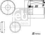 FEBI Bilstein 187822 - Filtru hidraulic, cutie de viteze automata - FEBI Bilstein-187822 (FEBIBILSTEIN187822)