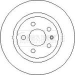 ATE Disc frana spate - stanga / dreapta - FIAT GRANDE PUNTO. OPEL ADAM. CORSA D. CORSA E. CORSA E - HATCHBACK 1.0 - 1.7D 10.05 - - ATE-24.0110-0347.1 (ATE24011003471)
