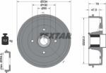 Textar 94045800 - TAMBUR FRANA LIVRABIL NUMAI PERECHE - compatibil Dacia. Renault - Textar-94045800 (TEXTAR94045800)
