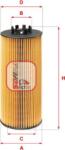 Sofima S 5236 PE - Filtru ulei - Sofima-S 5236 PE (SOFIMAS5236PE)