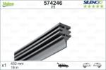 Valeo 574246 - Cauciuc lamela stergator - Cauciuc stergator Standard spate 1buc V5 Silencio 400mm ALFA ROMEO 147. 156. 159. BRERA. CITROEN NEMO. FIAT CROMA. DOBLO. DOBLO - - VALEO-574246 (VALEO574246)