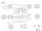 FEBI Bilstein 186262 - Brat, suspensie roata - Brat suspensie fata dreapta LAND ROVER DISCOVERY V. RANGE ROVER IV. RANGE ROVER SPORT II 2.0 - 5.0 08.12 - - FEBI Bilstein-186262 (FEBIBILSTEIN186262)