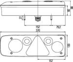 HELLA 2VP 340 940-101 - LAMPA SPATE - compatibil 1934258 - HELLA-2VP 340 940-101 (HELLA2VP340940101)