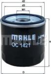 MAHLE OC 1421 - Filtru ulei insurubat M22x1.5mm CADILLAC ATS. CTS. ESCALADE. XT5. CHEVROLET CAMARO. CORVETTE. GMC YUKON. OPEL ADAM. ANTARA A. A - MAHLE-OC 1421 (MAHLEOC1421)