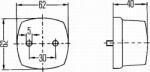 HELLA 2SA 003 057-021 - Stopuri spate - HELLA-2SA 003 057-021 (HELLA2SA003057021)
