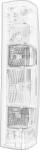 Iveco 69500590 - Lampa spate - LAMPA DR. SPATE-O. E. - IVECO-69500590 (IVECO69500590)