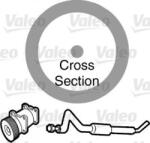VALEO 509153 - Garnitura, conducta lichid de racire - Garnitura conducta lichid racire 14.3x18.9x2.3mm - VALEO-509153 (VALEO509153)