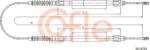 Cofle 10.4731 - Cablu, frana de parcare - CABLU. FRANA DE PARCARE - compatibil 4745V3 - Cofle-10.4731 (COFLE104731)