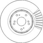 Delphi BG4808C - Disc frana - SET DISCURI FRANA - Delphi-BG4808C (DELPHIBG4808C)