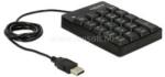 DELOCK Number Pad USB (fekete) (DL12481) (DL12481)