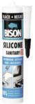Bison Silicon Sanitar negru 280ml, SSN (SSN)