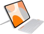 Logitech Flip Folio, husă cu tastatură pentru iPad Pro 11 inch (M4 și M5) - 920-013847 (920-013847)