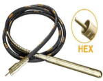 TOTAL - Lance vibratoare 38mm/580mm, 6m, prindere HEX (TPVP1382)