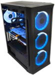 Spacer Sistem Desktop PC Gaming Spacer Unbreakable i5, Intel i5-14400F, 16GB DDR5, 1TB SSD, RX7600 8GB, No Os, Negru (SPACER-Unbreakable-i5.1400F-16D5S1T)