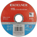 KOELNER Extravékony vágókorong fémhez 115x1, 0x22, 23mm (71459)