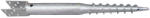 Koelner - Rawlplug Csavaros tartóoszlop 100x70x125mm horganyzott U alakú (65941)