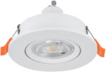 EGLO Süllyesztett lámpa GU10 foglalattal, 9 cm, fehér, melegfehér fényforrással - Barranco Eglo 902241 (902241)