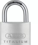 ABUS 64TI/60 KA6609 TITALIUM - Egyforma kulcsos lakat (10059583-01)