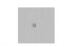RAVAK Slate Pro zuhanytálca 90x90 Smoke Grey (XA03773O010) - groszmann