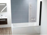 RAVAK CVS1 80 jobb kádparaván fekete + transparent (7QR40300Z1)