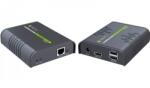 Techly Extender KVM Techly IDATA HDMI-KVM2, Black (IDATA-HDMI-KVM2)