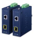 PLANET Planet IECC-210-KIT Industrial EtherCAT Media Converter Kit (IECC-210T + IECC-210R, -40~75 degrees C, Dual 9~48V DC, 1 x 100TX RJ45, 1 x 100FX SFP, BECKHOFF EtherCAT conformance test tool verified) (I