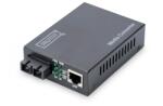 DIGITUS Digitus DN-82021-1 hálózati média konverter Belső 1310 nm Single-mode Fekete (DN-82021-1) (DN-82021-1)