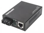 Intellinet 508209 hálózati média konverter 1000 Mbit/s 1310 nm Single-mode Fekete (508209) (508209)