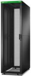 APC by Schneider Electric Easy Rack 600mm/42U/1100mm tetővel, oldalsó panellel, kerekekkel, lábakkal és 4 konzollal, alj nélkül, fekete (ER6212) (ER6212)