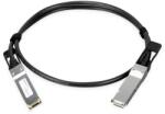 PLANET CB-QSFP100G-1M InfiniBand és száloptikai kábel QSFP28 DAC Fekete, Fémes (CB-QSFP100G-1M) (CB-QSFP100G-1M)