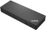 Lenovo 40B00300IT dokkoló állomás és port replikátor Vezetékes Thunderbolt 4 Fekete, Vörös (40B00300IT) (40B00300IT)