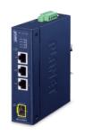 PLANET Planet IECJ-410FT Industrial 3-Port RJ45 + 1-Port SFP EtherCAT Junction Slave (-40~75 degrees C, dual 9~48V DC, 1 x 100TX RJ45 IN, 2 x 100TX RJ45 OUT, 1 x 100FX SFP OUT, BECKHOFF EtherCAT conformance 