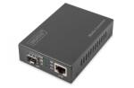 DIGITUS Digitus DN-82211 hálózati média konverter 10000 Mbit/s Fekete (DN-82211) (DN-82211)