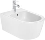Roca Bideu Roca A357525000, 560 mm, 370 mm, 290 mm, 1 nr orificii baterie, suprafata antiaderent, suspendat, Alb (A357525000)