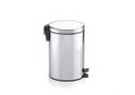 Roca Cos gunoi baie Roca A815489001, 6 l, 260 mm, 190 mm, pe podea, cu pedala, metal, abs, elemente fixare, Crom (A815489001) Cos de gunoi