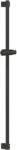 GROHE Bara dus Grohe 275242431, 900 mm, 70 mm, universal, pe perete, plastic, metal, suport para dus incorporat, Negru (275242431)
