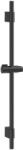 Roca Bara dus Roca A5B0709NB0, 700 mm, 101 mm, universal, suport dus reglabil, pe perete, metal, abs, Negru (A5B0709NB0)