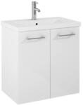 Jika Bútor mosogató Jika Ponta 61x39, 5 cm fehér fényes felülettel akkumulátor lyuk középen H8105120001041 (H8105120001041)